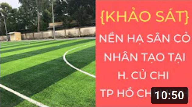 Khảo sát sân bóng cỏ nhân tạo tại Củ Chi – ảnh 1